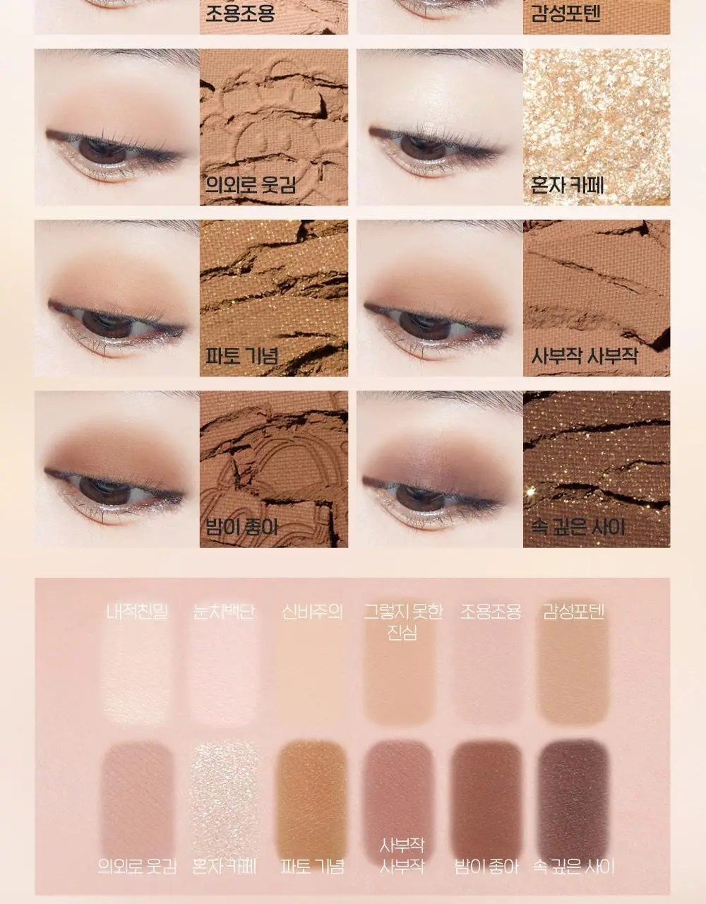 [New Color] 에뛰드 (MBTEye) 마이 베스트 톤 아이 팔레트 기획/단품 상세페이지 19